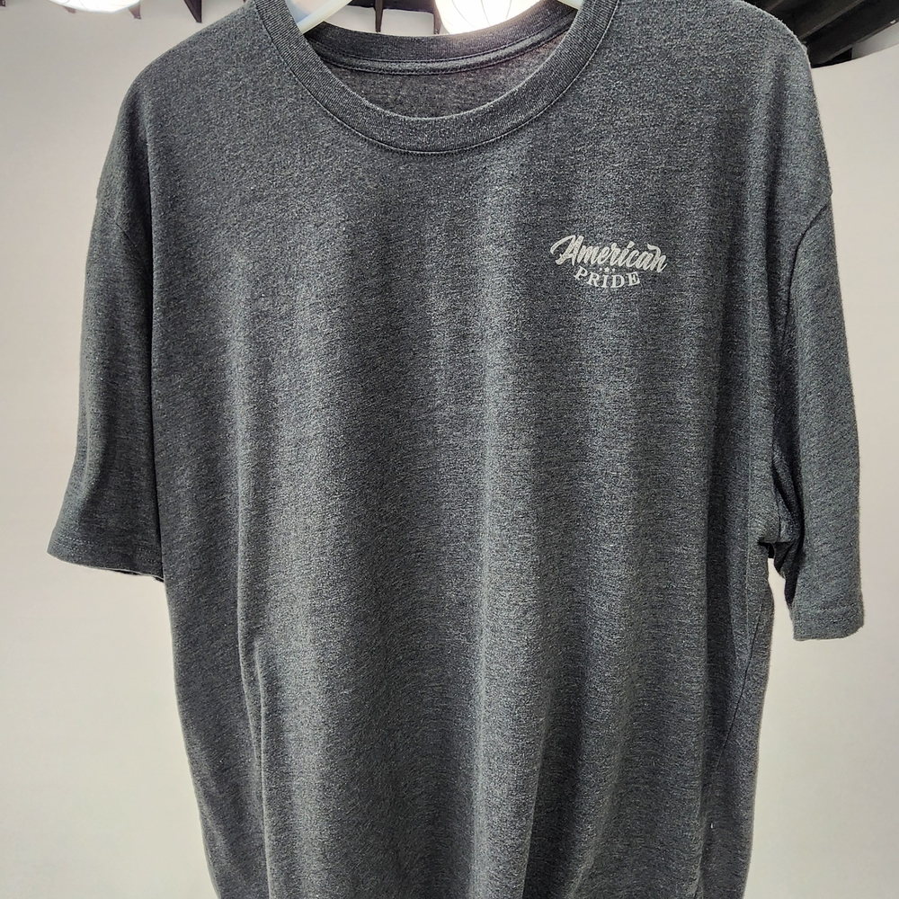 American Pride 2nd Amendment Dark Gray Short Sleeve Tee